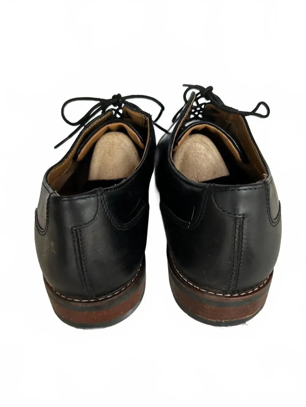 Nunn Bush Plain Toe Oxford Dress Shoes SZ 12W Wide NWOT